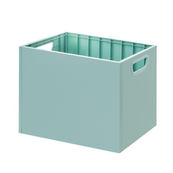 Book Storage Box with Under-Table Roller, Large Capacity Fabric Organizer Basket for Office and Home Use